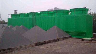 逆流開(kāi)式冷卻塔的安裝